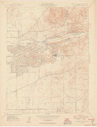 Download a high-resolution, GPS-compatible USGS topo map for Browns Valley, CA (1949 edition)