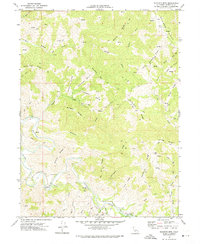 preview thumbnail of historical topo map of Humboldt County, CA in 1970