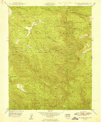 Download a high-resolution, GPS-compatible USGS topo map for Buckhorn Peak, CA (1948 edition)