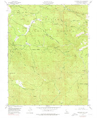Download a high-resolution, GPS-compatible USGS topo map for Buckhorn Peak, CA (1976 edition)