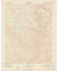 Download a high-resolution, GPS-compatible USGS topo map for Buckhorn Peak, CA (1949 edition)