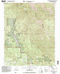 Download a high-resolution, GPS-compatible USGS topo map for Buckingham Mountain, CA (2007 edition)