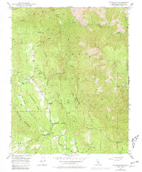 Download a high-resolution, GPS-compatible USGS topo map for Buckingham Mtn, CA (1981 edition)