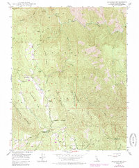 Download a high-resolution, GPS-compatible USGS topo map for Buckingham Mtn, CA (1985 edition)