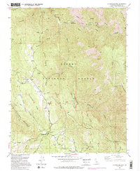 Download a high-resolution, GPS-compatible USGS topo map for Buckingham Mtn, CA (1995 edition)