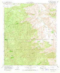 Download a high-resolution, GPS-compatible USGS topo map for Bucksnort Mtn, CA (1968 edition)