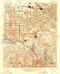 Download a high-resolution, GPS-compatible USGS topo map for Burbank, CA (1948 edition)
