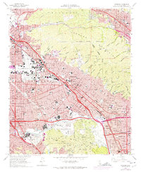Download a high-resolution, GPS-compatible USGS topo map for Burbank, CA (1974 edition)