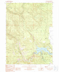 Download a high-resolution, GPS-compatible USGS topo map for Burney Falls, CA (1990 edition)