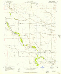 preview thumbnail of historical topo map of Fresno County, CA in 1954