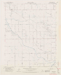 Download a high-resolution, GPS-compatible USGS topo map for Burrel, CA (1971 edition)