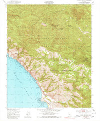Download a high-resolution, GPS-compatible USGS topo map for Burro Mountain, CA (1980 edition)