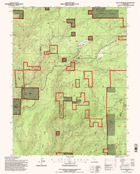 Download a high-resolution, GPS-compatible USGS topo map for Butte Meadows, CA (1997 edition)