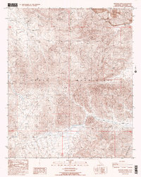 Download a high-resolution, GPS-compatible USGS topo map for Buzzard Spring, CA (1987 edition)