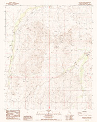 Download a high-resolution, GPS-compatible USGS topo map for Buzzards Peak, CA (1988 edition)