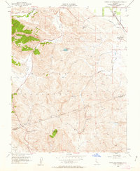 preview thumbnail of historical topo map of Contra Costa County, CA in 1953