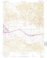 Download a high-resolution, GPS-compatible USGS topo map for Cabazon, CA (1987 edition)