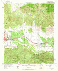 Download a high-resolution, GPS-compatible USGS topo map for Cabazon, CA (1963 edition)