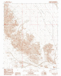Download a high-resolution, GPS-compatible USGS topo map for Cadiz Valley NW, CA (1991 edition)