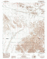 Download a high-resolution, GPS-compatible USGS topo map for Cadiz Valley SW, CA (1985 edition)