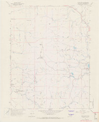 Download a high-resolution, GPS-compatible USGS topo map for Cahto Peak, CA (1969 edition)