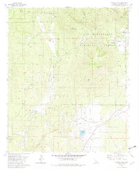 Download a high-resolution, GPS-compatible USGS topo map for Cahuilla Mtn, CA (1982 edition)