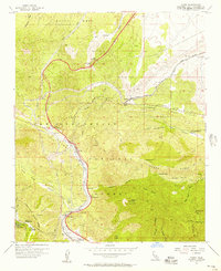 Download a high-resolution, GPS-compatible USGS topo map for Cajon, CA (1957 edition)