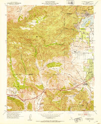 Download a high-resolution, GPS-compatible USGS topo map for Calabasas, CA (1953 edition)