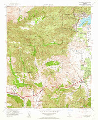 preview thumbnail of historical topo map of Calabasas, CA in 1952