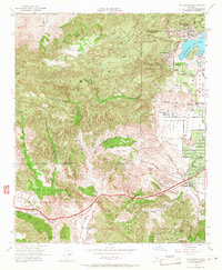 Download a high-resolution, GPS-compatible USGS topo map for Calabasas, CA (1967 edition)