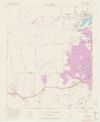 Download a high-resolution, GPS-compatible USGS topo map for Calabasas, CA (1968 edition)