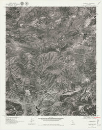 preview thumbnail of historical topo map of Calabasas, CA in 1976