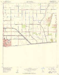 Download a high-resolution, GPS-compatible USGS topo map for Calexico, CA (1958 edition)