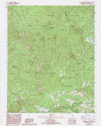 Download a high-resolution, GPS-compatible USGS topo map for California Hot Springs, CA (1994 edition)