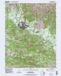 Download a high-resolution, GPS-compatible USGS topo map for Calistoga, CA (1998 edition)
