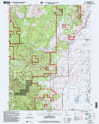 Download a high-resolution, GPS-compatible USGS topo map for Calpine, CA (2003 edition)