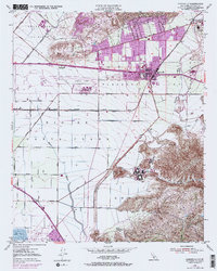 Download a high-resolution, GPS-compatible USGS topo map for Camarillo, CA (1968 edition)