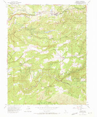 Download a high-resolution, GPS-compatible USGS topo map for Camino, CA (1973 edition)