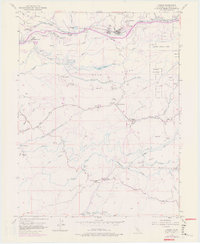 Download a high-resolution, GPS-compatible USGS topo map for Camino, CA (1977 edition)