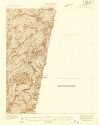 preview thumbnail of historical topo map of San Bernardino County, CA in 1934