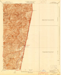 preview thumbnail of historical topo map of San Bernardino County, CA in 1940