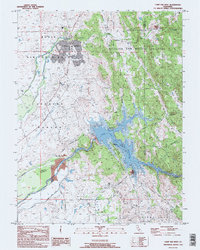 Download a high-resolution, GPS-compatible USGS topo map for Camp Far West, CA (1995 edition)
