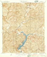 Download a high-resolution, GPS-compatible USGS topo map for Camp Rincon, CA (1940 edition)