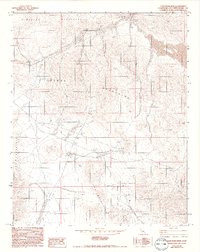 Download a high-resolution, GPS-compatible USGS topo map for Camp Rock Mine, CA (1993 edition)