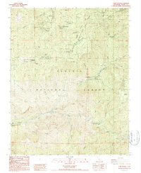 Download a high-resolution, GPS-compatible USGS topo map for Camp Wishon, CA (1987 edition)