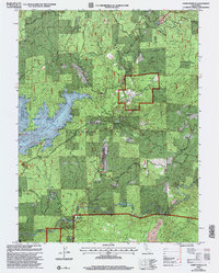 Download a high-resolution, GPS-compatible USGS topo map for Camptonville, CA (2003 edition)
