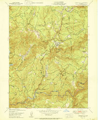 Download a high-resolution, GPS-compatible USGS topo map for Camptonville, CA (1950 edition)