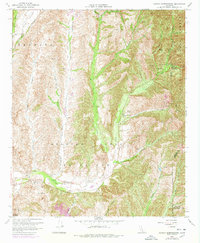 Download a high-resolution, GPS-compatible USGS topo map for Canada Gobernadora, CA (1978 edition)