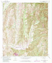Download a high-resolution, GPS-compatible USGS topo map for Canada Gobernadora, CA (1984 edition)