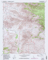 Download a high-resolution, GPS-compatible USGS topo map for Cane Canyon, CA (1994 edition)